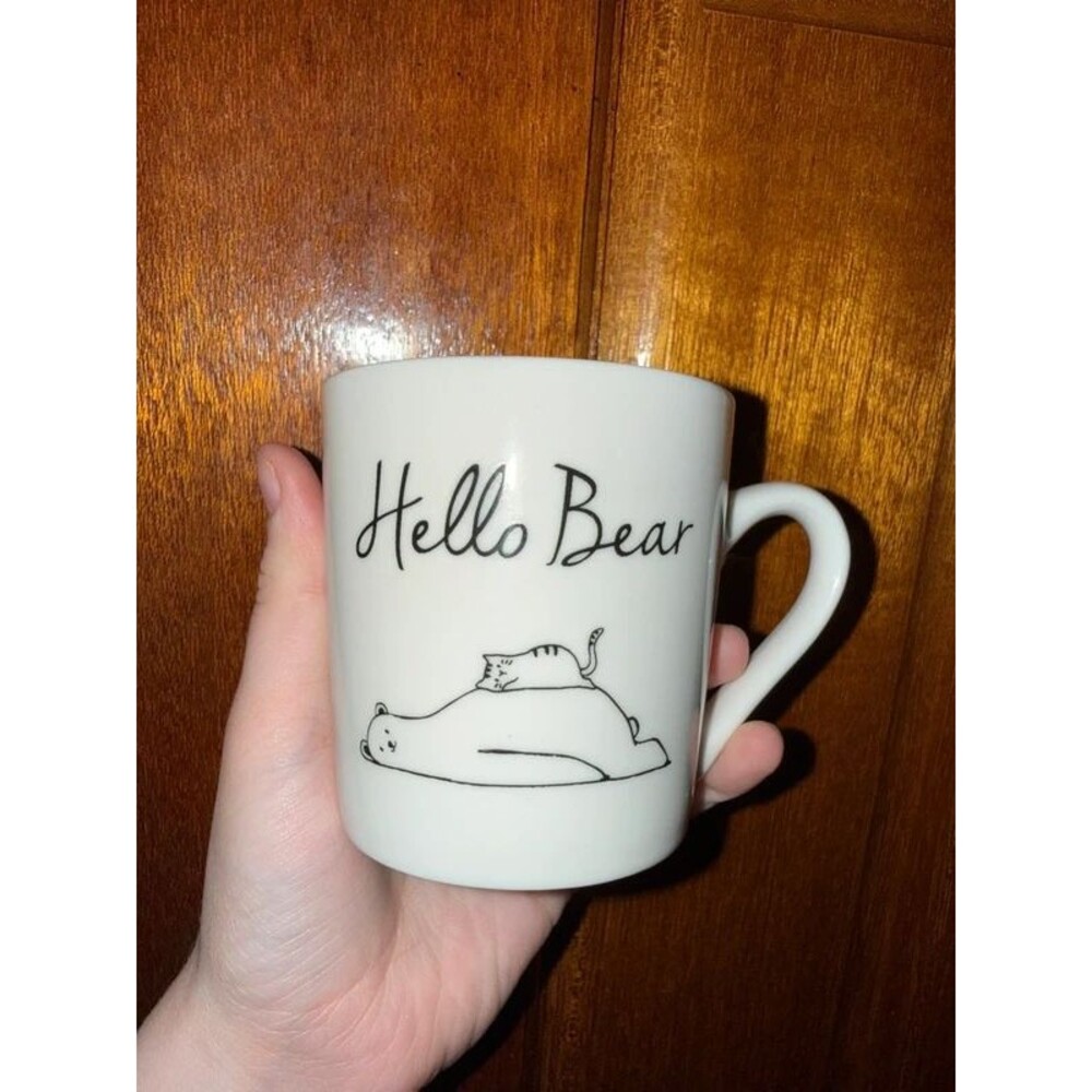 Camping funny coffee bear wilderness humor kitchen mug